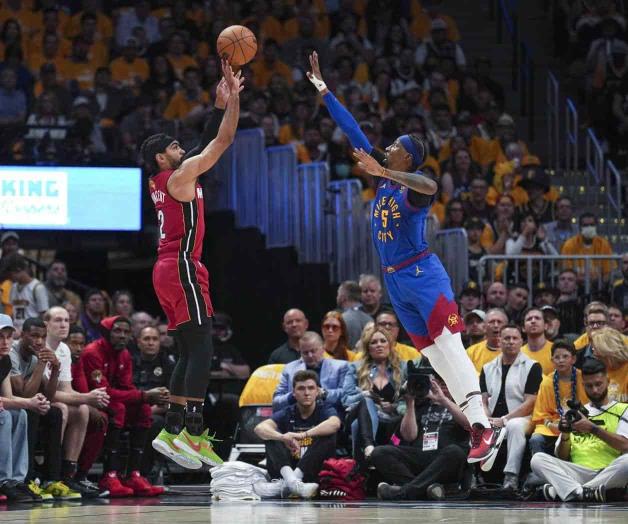 Nuggets pega primero: Derrotan al Heat de Miami en la NBA